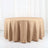 Polyester Nude Round Tablecloth 120 Inch Size Diameter