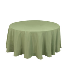 Sage Green Seamless Premium Polyester Round Tablecloth 220GSM for 5 Foot Table