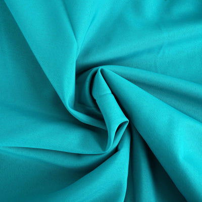 Polyester Round Tablecloth 108" Turquoise - Durable and Stain-Resistant for Easy Maintenance