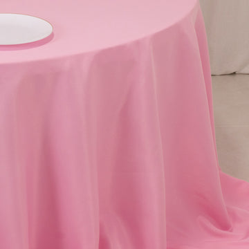 <h3 style="margin-left:0px;"><strong>Durable Pink Seamless Tablecloth</strong>