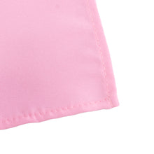 Pink Seamless Premium Polyester Square Table Overlay 220GSM