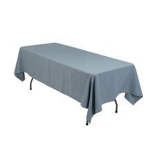 Dusty Blue Seamless Premium Polyester Rectangular Tablecloth 220GSM 60x102inch