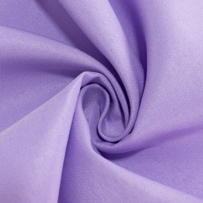 Premium Polyester Rectangle Tablecloth 60"x102" Lavender Lilac - 220GSM Wrinkle-Resistant Table Cover