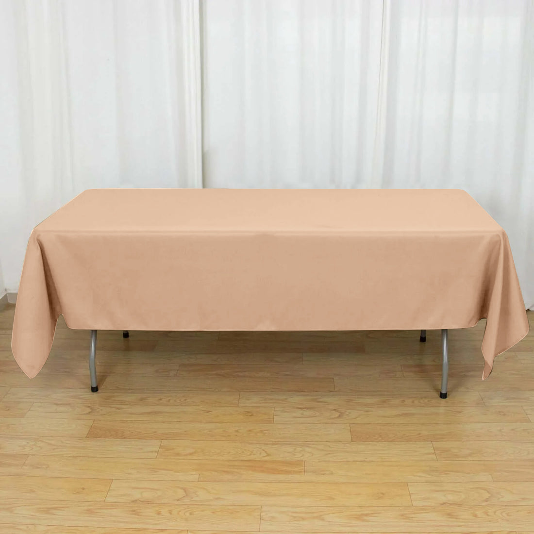 Rectangular Tablecloth 60X102 Inch Nude