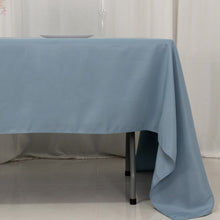 Dusty Blue Seamless Premium Polyester Rectangular Tablecloth 220GSM