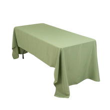 Sage Green Seamless Premium Polyester Rectangular Tablecloth 220GSM