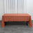 Terracotta (Rust) Seamless Polyester Rectangular Tablecloth - 60x126inch