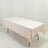 Blush Polyester Rectangle Tablecloth 60×84inch Wrinkle-Resistant, Durable Party / Event Table Cover
