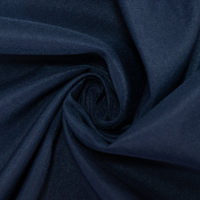 Navy Blue Polyester Rectangle Tablecloth 60"×84" – Wrinkle-Resistant, Durable Party / Event Table Cover