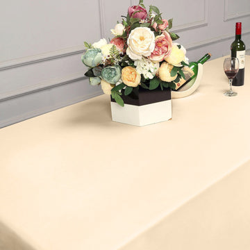 Elevate Your Table Decor with Beige Elegance