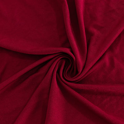 Spandex Cocktail Table Cover 36" Round Burgundy High Top Tables - Easy to Maintain Stretch Fitted Highboy Tablecloth
