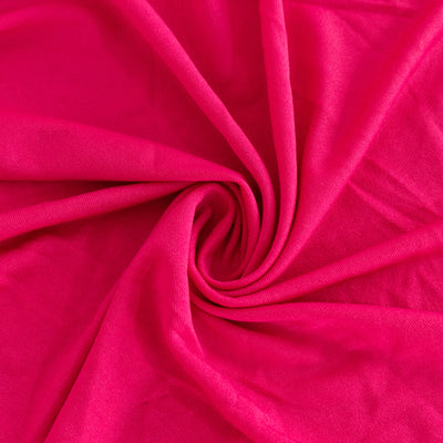 Spandex Cocktail Table Cover 36" Round Fuchsia High Top Tables - Easy to Maintain Stretch Fitted Highboy Tablecloth