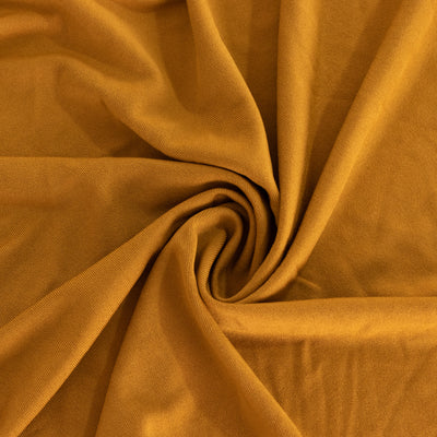 Spandex Cocktail Table Cover 36" Round Gold High Top Tables - Easy to Maintain Stretch Fitted Highboy Tablecloth