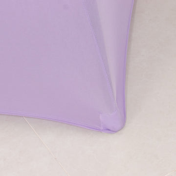 <h3 style="margin-left:0px;"><strong>Durable Lavender Lilac Cocktail Table Cover</strong>