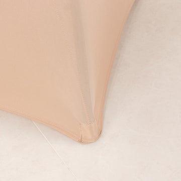 <h3 style="margin-left:0px;"><strong>Durable Nude Cocktail Table Cover</strong>