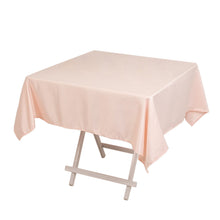 Blush Seamless Lamour Satin Square Tablecloth - 54inch