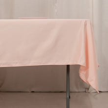 Blush Seamless Lamour Satin Rectangle Tablecloth - 60x102inch