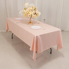 Blush Seamless Lamour Satin Rectangle Tablecloth - 60x102inch