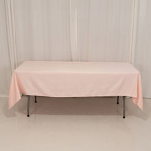 Blush Seamless Lamour Satin Rectangle Tablecloth - 60x102inch