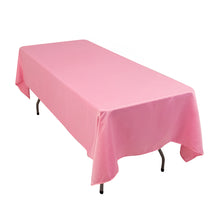 Pink Seamless Lamour Satin Rectangle Tablecloth - 60x102inch