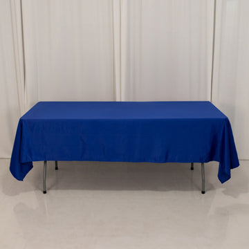 <h3 style="margin-left:0px;"><strong>Elegant Royal Blue</strong> <strong>Seamless Lamour Satin Rectangle Tablecloth</strong>