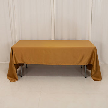 <h3 style="margin-left:0px;"><strong>Elegant Gold Seamless Lamour Satin Rectangle Tablecloth</strong>