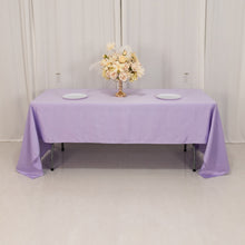 lavender lilac Seamless Lamour Satin Rectangle Tablecloth - 60x126inch