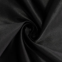 Black Seamless Lamour Satin Rectangle Tablecloth - 90"x132inch#whtbkgd