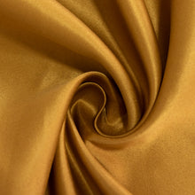 Gold Seamless Lamour Satin Rectangle Tablecloth - 90x132inch#whtbkgd