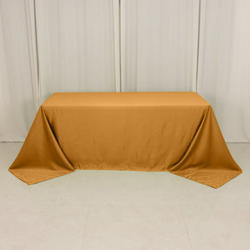 <h3 style="margin-left:0px;"><strong>Seamless Gold Lamour Satin Rectangle Tablecloth</strong>