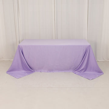 <h3 style="margin-left:0px;"><strong>Seamless Lavender Lilac Lamour Satin Rectangle Tablecloth</strong>