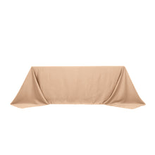 Nude Seamless Lamour Satin Rectangle Tablecloth - 90x132inch