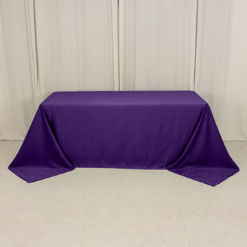 <h3 style="margin-left:0px;"><strong>Seamless Purple Lamour Satin Rectangle Tablecloth</strong>