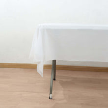 White Plastic Table Cover Roll in A Cut-to-Size Box with Slide Cutter, Cuts Up to 36 Rectangle 8ft