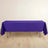 Purple Premium Scuba Rectangular Tablecloth, Wrinkle Free Polyester Seamless Tablecloth 60x102inch