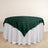Hunter Emerald Green Premium Scuba Square Table Overlay