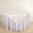 70inch Ivory Premium Scuba Square Table Overlay, Wrinkle Free Polyester Seamless Table Topper