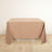 Nude Premium Scuba Square Tablecloth, Wrinkle Free Polyester Seamless Tablecloth 70inch
