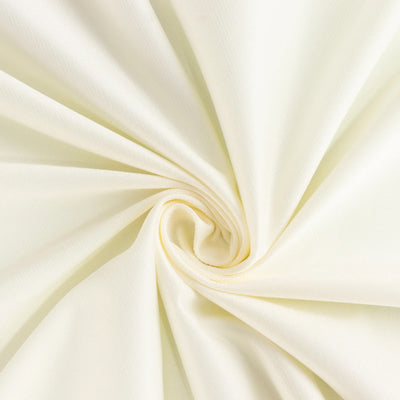 Scuba Round Tablecloth 70" Ivory - Wrinkle Free Table Cover