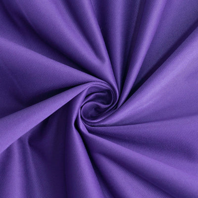 Scuba Round Tablecloth 70" Purple - Wrinkle Free Table Cover