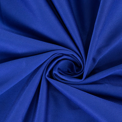 Scuba Round Tablecloth 70" Royal Blue - Wrinkle Free Table Cover