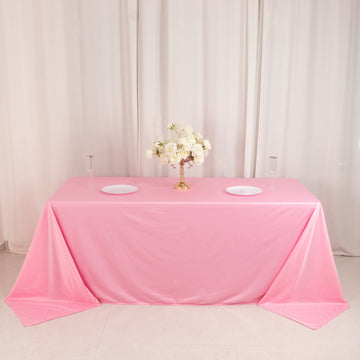 <h3 style="margin-left:0px;"><strong>Versatile Pink Scuba Tablecloth for Every Occasion</strong>