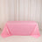 Pink Premium Scuba Rectangular Tablecloth, Wrinkle Free Polyester Seamless Tablecloth