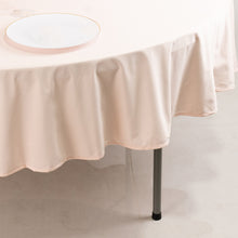 Blush Premium Scuba Round Tablecloth, Wrinkle Free Polyester Seamless Tablecloth - 90inch