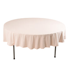 Blush Premium Scuba Round Tablecloth, Wrinkle Free Polyester Seamless Tablecloth - 90inch