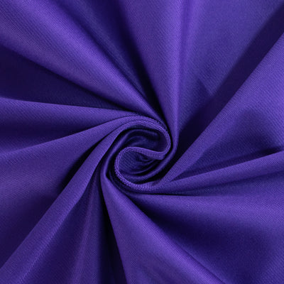 Scuba Round Tablecloth 90" Purple - Wrinkle Free Table Cover