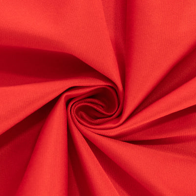 Scuba Round Tablecloth 90" Red - Wrinkle Free Table Cover