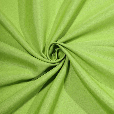 Polyester Square Tablecloth 54"x54" Apple Green - Wrinkle-Resistant Table Cover