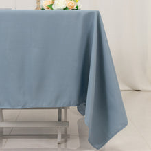 Dusty Blue Premium Seamless Polyester Square Tablecloth 220GSM 70inch