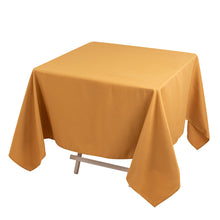 Gold Premium Seamless Polyester Square Tablecloth 220GSM 70inch